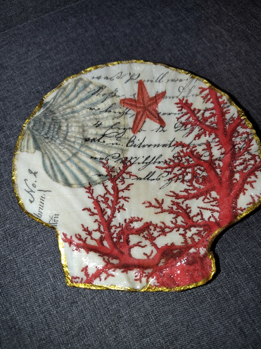 Sea shell Trinket Holder